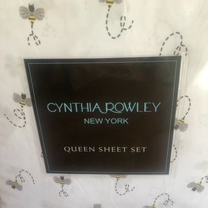 Queen sheet set by Cynthia Rowley